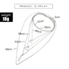 펜던트 목걸이 패션 패션 기하학적 중공 아웃 삼각형 긴 목걸이 여성 멀티 레이어 스웨터 체인 레이디 파티 보석 239Y