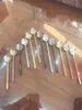 7pcs per Set Stainless Steel Coffee Milk Spoons Small Round Dessert Mixing Fruit Spoon Factory Supply5261976