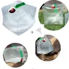 屋外ウォーターバッグクッキングピクニックバーベキュー水容器バッグ折りたたみ式携帯用飲料キャップキャリアカー20L水タンク