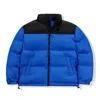 Mens Down Parkas Jacket 푹신한 두꺼운 경고 코트 슬리브 자수 남자 Outwears 탑 M-2XL