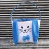 Festive Easter Basket Bunny Printing Handbag Bucket New Bow Tote Rabbit ears BucketZC786