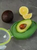 Kök lagringsorganisation avokado hållare keeper med lock förhindra avokado från att gå dåligt hålla färskt för dagar preserva