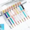 Ballpoint Pens 1 Pcs Lytwtw's Creative Crown Metal Pen Office Rotate School Stationery Supply Teacher Gift Spinning Shiny