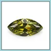 Diamantes soltos jóias por atacado 30 pcs / saco 6 * 12 mm mistura cor facetada marquise forma de corte 5a cúbico zirconia gemstone beads para DIY Drop Deli
