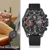 メンズウォッチトップブランドラグジュアリークォーツウォッチメンズファッション発光軍防水メンズ腕時計Relogio Masculino 2021 New G1022