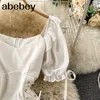 Mode Slim Taille Haute Bandage Femmes Robe Été Élégant Gothique Noir Blanc Robe De Soirée Dames Robes 210715