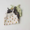 Summer Halter Print Bodys Baby Vêtements mignons Filles 210702
