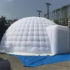 8m 40-50 personne publicitaire oxford gonflable dome dj tente bourse igloo style abri avec huile de la structure de couverture de porte à glissière pour l'événement peut être personnalisé