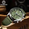 Ochstin Sports Men's Watches for Man Top Brand Luksusowy pilot na nadgarstki Watchen Waterproof Original Quartz Chronograph Clock T236X