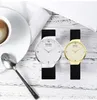 Smael Casual Quartz Set Set 1835 Simple Paar Flexibele Waterdichte Horloges Liefhebbers Set Sier Relgio de Casal Top Gift Q0524