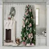árbol de navidad cortinas de ducha