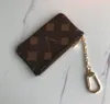 2021ファッション花デザイナー財布財布の男性女性レザーバッグ高品質の古典的な手紙キーコイン財布オリジナルボックスチェック柄カードホルダー62650