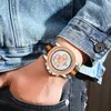 Wristwatches Weide Quartz Watch Watch Mens Mens Chronograph Sport Wristwatch Nylon حزام تاريخ الذك