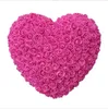 الورود الاصطناعي زهرة القلب جدار الزفاف الديكور روز الدب زهرة هدية عيد الحب 210317