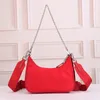 Versie 3 in 1 nylon Hobo 11 Kleuren Designer Tassen Portemonnee Luxe Schouderketting Tas Sacs Femme Crossbody PD001294F