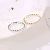 New creative jewelry popular simple jewelry geometric wave-shaped opening adjustable ring G1125