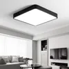천장 조명 현대 패션 크리 에이 티브 홈 Ligh Square LED 램프 18W 24W 40W 원격 제어 빛 변경 침실