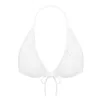 Reggiseni Donna Reggiseno a triangolo Top con strass lucido Scollo all'americana Scava fuori Coppe a rete Morbido Confortevole Sexy Sheer Bralette2403