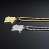 Kolye kolye altın ABD yenilmez beş bar kolye minimalizm paslanmaz çelik çubuklar zincir hiphop takı amerikan