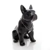 Keramische Franse bulldog hond standbeeld Woondecoratie Accessoires Craft Objects Ornament Porselein Dier Beeldje Woonkamer R4197