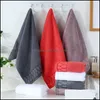 Textiles Home & Garden Highly Face Hand Towel 100% Pure 120G Absorbent Thick Soft Long-Staple Cotton Lightweight Vt1401 Drop Delivery 2021 1