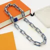 Launched Bracelet design fashionable colourful brands Chain Necklace letters for men and women Festival gifts with box