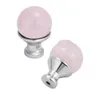 Wholesale Christmas Decorations Amethyst Cabinet Knobs Natural Stone Drawer and Pulls Handle for Dresser Drawers Wardrobe