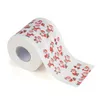 New Christmas Pattern Toilet Paper Roll Fashion Funny Humour Gag Xmas Festival Decoration Gifts 5 style