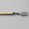 Rostfritt stål Teckningsverktyg Oljemålning Knivar Art Palette Scraper Artist Kniv Craft Tool DH8886