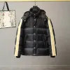 Mode Männer Winter Unten Mäntel Mantel Parkas Jacken Druck Brief Streetwear Gepolsterten Mantel