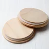 2021 70mm/86mm Friendly Mason Lids Reusable Bamboo Caps Lids with Straw Hole and Silicone Seal for Mason Jars Canning Drinking Jars Lid
