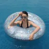 glitter pool float