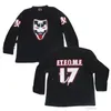 Nikivip Custom Jersey 5xl 6xl без безумного клоуна Posse Milenko Riddlebox Shangri Jake Jeckel Hockey Jersy