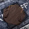 Giacche di lusso firmate da uomo giacca a vento sottile costano cappotti patchwork con stampa di lettere di alta qualità giacca da esterno streetwear con zip a 6 colori