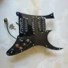 Upgrade Loaded HSH Guitar Pickguard Dimarzioibz Alnico Pickups Set 3 Single Cut Switch 20 Tones More Function For RG Guitar Welding Harness
