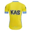 High Qualit Team KAS Maillot Ciclismo Ретро Лето Быстрый Сухой Дышащий Джерси Джерси Рупа Ciclismo Велоспорт Футболка