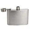 Flacon de hanche en acier inoxydable de 4oz, Portable, Whisky, Stoup, Pot de vin, bouteilles d'alcool, faciles à prendre