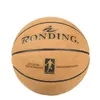 Taglia 7 Pallone da pallacanestro in pelle bovina Pallone da basket resistente all'usura di alta qualità Per allenamento Antiscivolo Resistente Per uomo Al coperto All'aperto