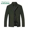 Chaquetas de Hombre marca Hawaifish hombres primavera y otoño cuello alto Casual Casaco Masculino moda alta calidad Slim Chaqueta Hombre