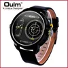 Relógios de punho de punho Oulm LED Fashion Watches Men Two Sport Sport Sportwatch Watchwatch Casual Strap Watch Relógio Masculino