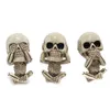 Evil Skull Trio Statue A Set Of 3 With Air Freshener Car Air Outlet Ornament Home Decor Decoration Accessories Room Decoration 2108649918