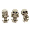 STATURE TRIO DE SKULL EVIL Un ensemble de 3 avec assainisseur d'air Ornement d'air Ornement de décoration intérieure Accessoires de décoration de salle 2106573484