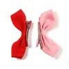 15694 Europe Fashion Baby Girls Barrettes Bowknot Hair Clip Kids Girl Hairpins Barn Hårpin Tillbehör