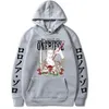 One Piece Anime Hoodie Мода Пуловер Топы с длинным рукавом Повседневная Печать Uniex Y0809