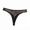 NXY sexy set Ftshist Sexy Wet Look T-Back per donna Matte Faux Leather Black Slip PU Exotic Thong Men's G-String Lingerie 1129