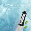 Professional Oral Irrigator For Teeth Portable Rechargeable Water Flosser Black 300ml Tank Household