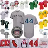 Baseball-Trikots Reggie Jackson Jersey Vintage 1985 Cooperstown Weiß Grün Gelb Weiß Nadelstreifen Hall Of Fame Patch 1968 Creme Ärmellos Marine Mesh BP Rot