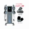2022 Powerful EMslim RF HI-EMT slimming machine shaping EMS electromagnetic Muscle Stimulation fat burning hienmt sculpting Cellulite Removal with Rf and Cushion