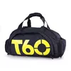 Bolsas ao ar livre Marca Women Gym T60 Propertício à prova d'água Bagagem/ bolsa de viagem/ mochila Multifuncional Bag Duffle Verde