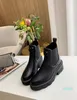 2021 Beaubourg الكاحل أحذية النساء أزياء مارتن الأحذية مصمم الشتاء الأحذية الجلدية أعلى جودة مع 65525